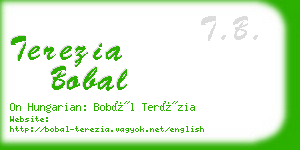 terezia bobal business card